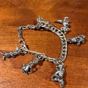 Disney Silver Charm Bracelet